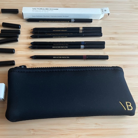 Victoria Beckham Beauty - Satin Kajal Liner (7 liners) + Sharpener + Pouch - Picture 3 of 3